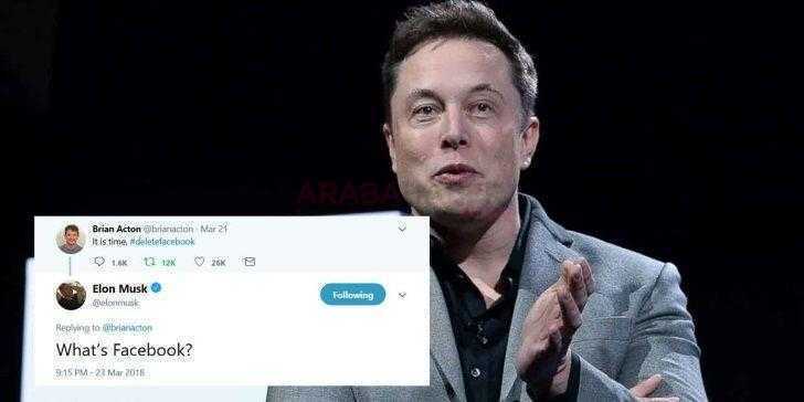 Elon Musk, Tesla ve SpaceX Facebook Sayfalarını Sildi