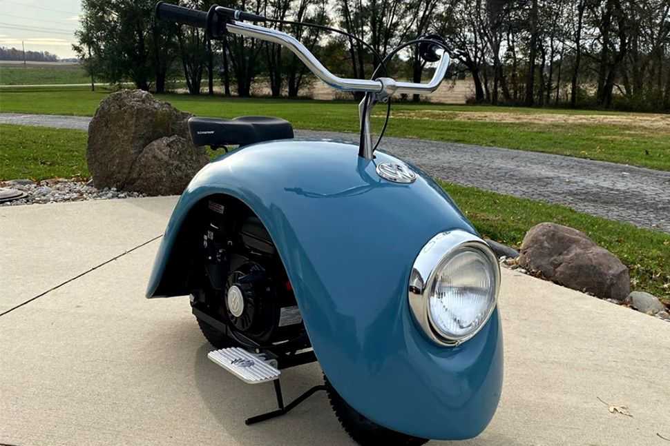 Volkswagen Beetle Parçalarından Motosiklet Yapıldı