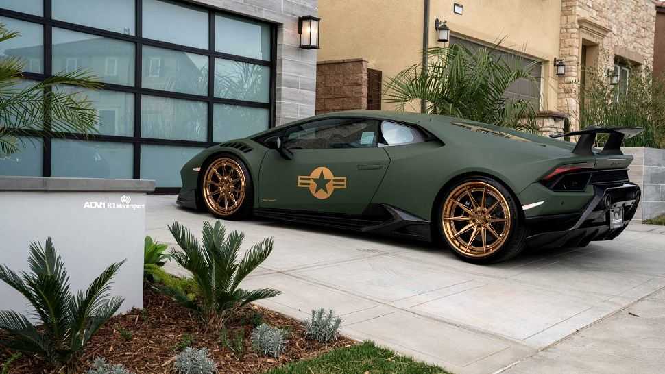 Lamborghini Huracan Performante Modeline Askeri Tasarım