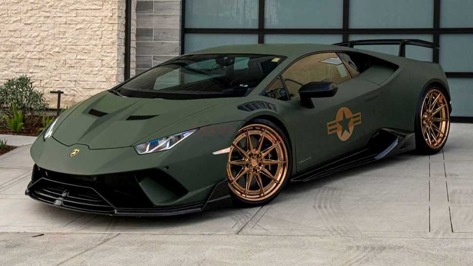 Lamborghini Huracan Performante Modeline Askeri Tasarım
