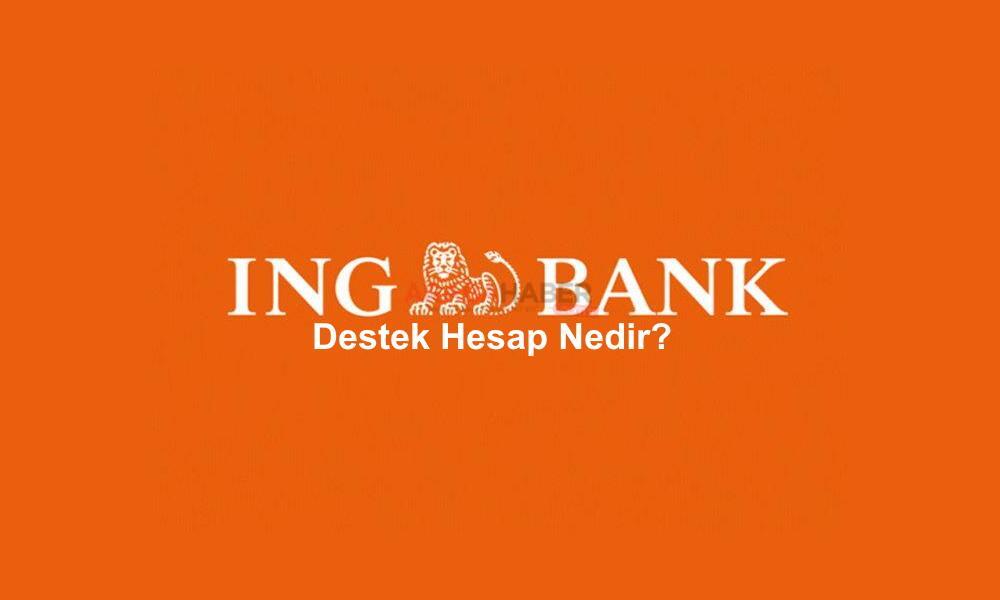 ING Bank Destek Hesap Nedir?